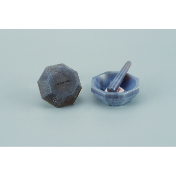 玛瑙乳钵 150mm 1套(玛瑙乳钵和研磨棒)，51-0027-12，AS ONE，亚速旺