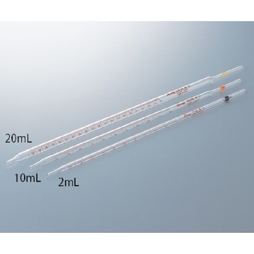 环标刻度移液管(大孔) 2mL(可追溯性体系图+附有检查报告)，61-9591-92，AS ONE，亚速旺