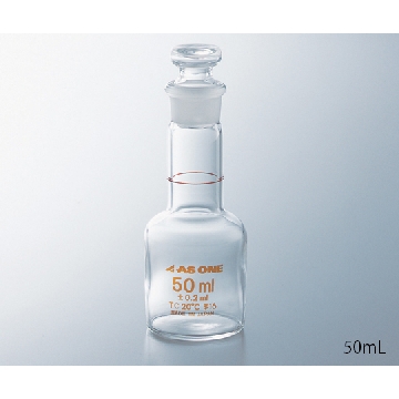 容量瓶 瓶型 100mL(可追溯性体系图+附有检查报告)，61-9594-95，AS ONE，亚速旺
