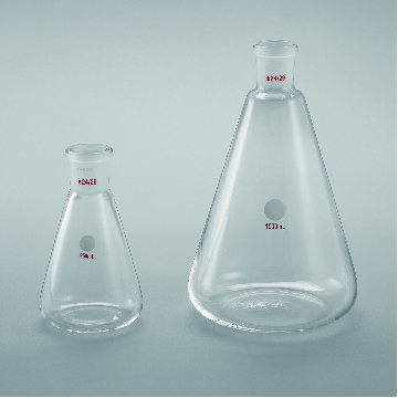 磨口三角烧瓶 100ml 24/29，CC-6625-05，AS ONE，亚速旺