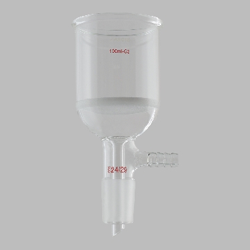 砂芯抽滤漏斗 150ml/24，CC-6675-07，AS ONE，亚速旺