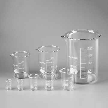 玻璃烧杯 5ml 1个，CC-6794-01，AS ONE，亚速旺
