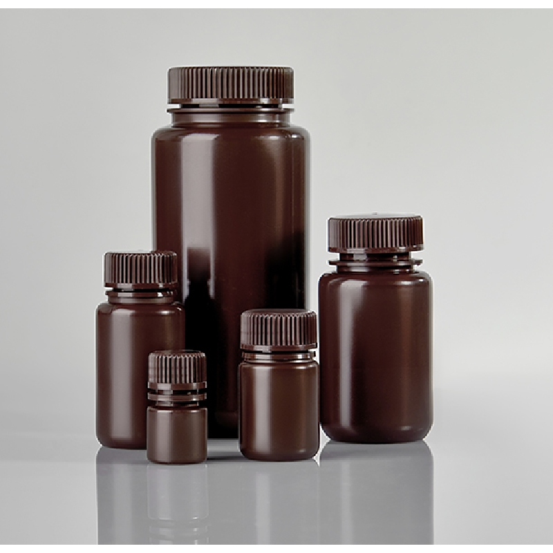 宽口瓶，30ml，宽口瓶，PP/HDPE，琥珀色，800/箱，WMPB030PA/WMPB030HA，铂杰