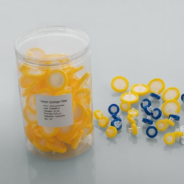 针式过滤器 25mm 灭菌，0.45(μm)，25(mm)，疏水 PVDF，100/盒, 10盒/箱，SFPVDF-25C-045S，铂杰