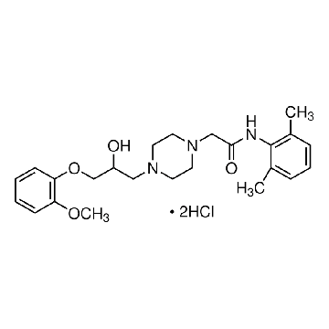 雷诺嗪 二盐酸盐，100MG，R6152-100MG，Sigma