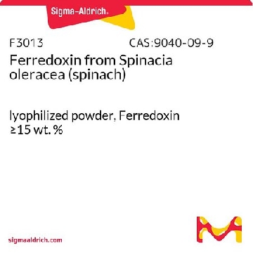 铁氧还蛋白 来源于菠菜，1MG，F3013-1MG，Sigma