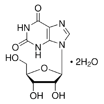 黄嘌呤核苷 二水合物，5G，X0750-5G，Sigma