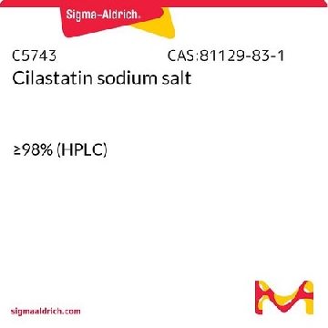 Cilastatin sodium salt，100MG，C5743-100MG，Sigma