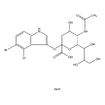 5-溴-4-氯-3-吲哚基 α- D -N-乙酰神经氨酸 钠盐，2MG，B4666-2MG，Sigma