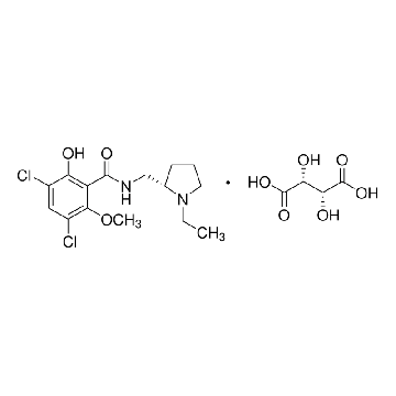 S(−)-雷氯必利 (+)-酒石酸盐，25MG，R121-25MG，Sigma