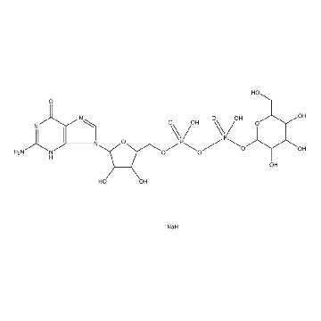 Guanosine 5′-diphospho-ᴅ-mannose sodium salt from Saccharomyces cerevisiae，10MG，G5131-10MG，Sigma