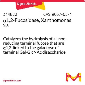 α1,2-聚焦酶，黄单胞菌属，5MIU，344822-5MIUCN，Sigma