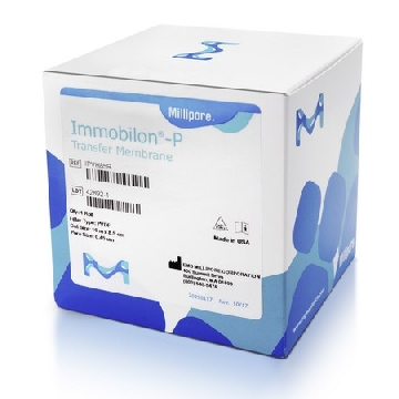 Immobilon®-P膜，PVDF，0.45 m, 8.5 cm x 10 m卷，1EA，IPVH85R，密理博