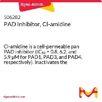PAD抑制剂，Cl-amidine，10MG，506282-10MGCN，Sigma