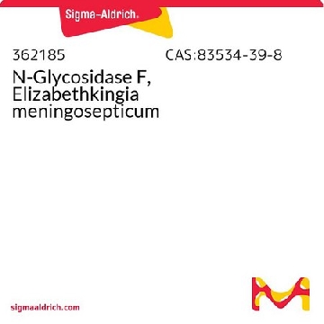 N-糖苷酶F，脑膜炎败血伊丽莎白菌，100U，362185-100UCN，Sigma