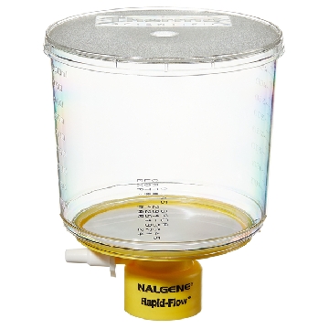 瓶顶过滤器-500ml容量,MF75TM系列，聚苯乙烯外壳，75mmSFCA滤膜，孔径0.45um,适合瓶颈尺寸33mm，12/箱，291-3345，Nalgene，Thermofisher，赛默飞世尔