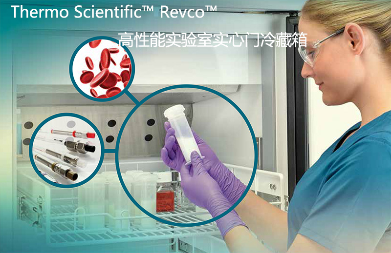实验室玻璃门冷藏箱，赛默飞世尔Thermo Fisher，高性能通用性，REL-4504V，控温范围：1~8℃，容量：1297L