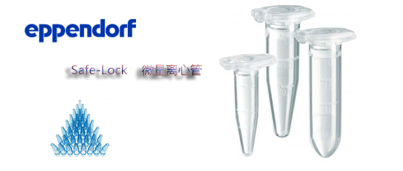 Safe-Lock 微量离心管, 2.0 ml, 生物纯级, 100个独立包装