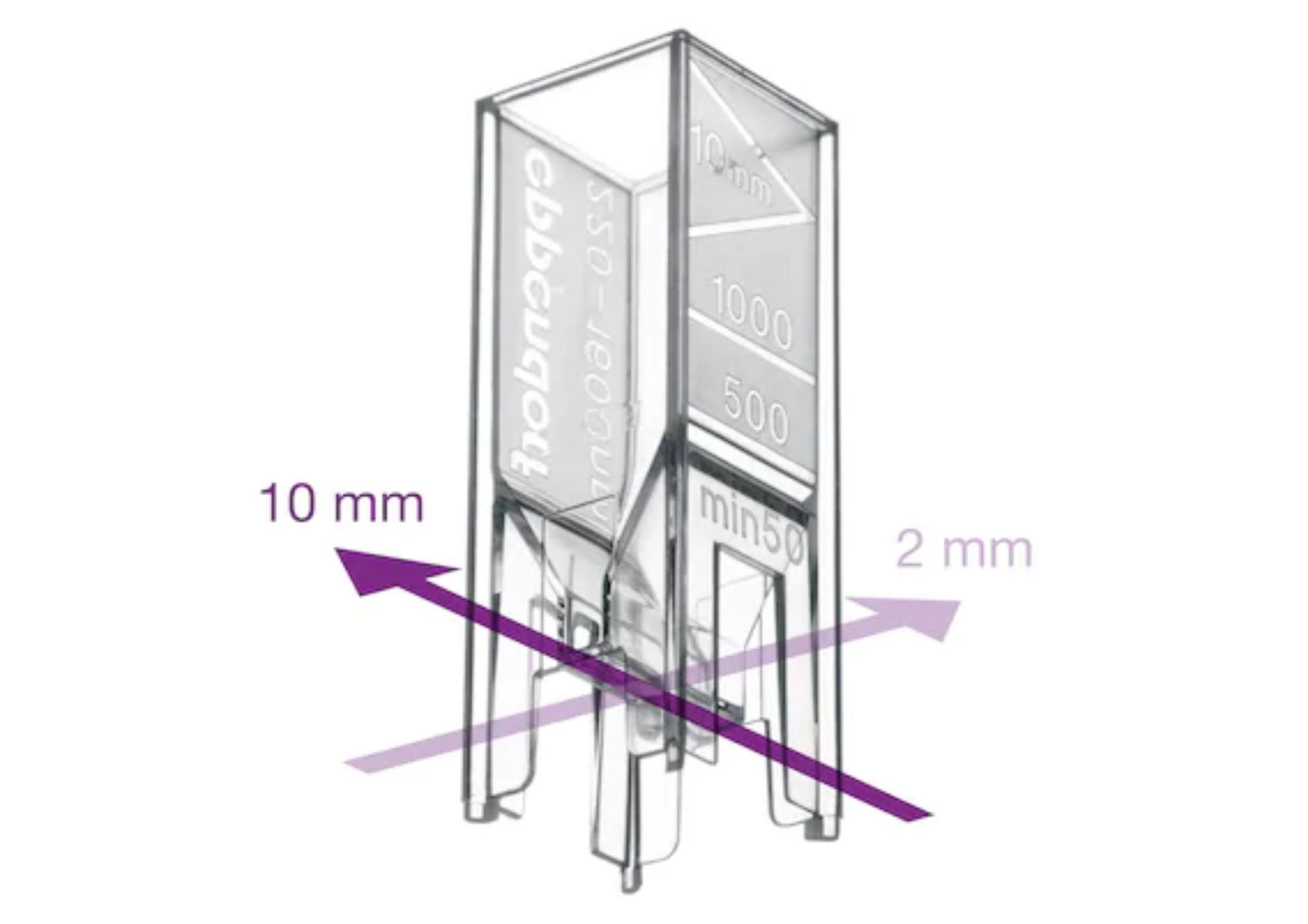 Uvette 比色皿, 80个, 独立包装，0030106300，Eppendorf，艾本德