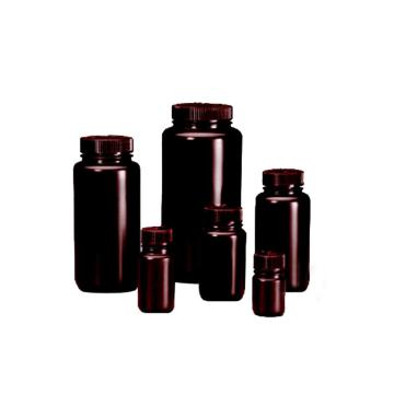 琥珀色广口瓶，琥珀色高密度聚乙烯；琥珀色聚丙烯螺旋盖，500ml容量，48/箱，2106-0016，Nalgene，Thermofisher，赛默飞世尔