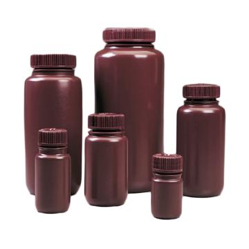 琥珀色广口包装瓶，高密度聚乙烯，60ml容量，1000/箱，312185-0002，Nalgene，Thermofisher，赛默飞世尔