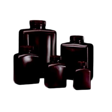 琥珀色矩形瓶，琥珀色高密度聚乙烯，1000ml容量，50/箱，312009-0032，Nalgene，Thermofisher，赛默飞世尔
