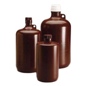 琥珀色大窄口瓶，琥珀色聚丙烯；琥珀色聚丙烯螺旋盖，4L容量，6/箱，2204-0010，Nalgene，Thermofisher，赛默飞世尔