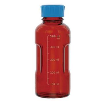 YOUTILITY棕色蓝盖瓶，125ml，4个/箱