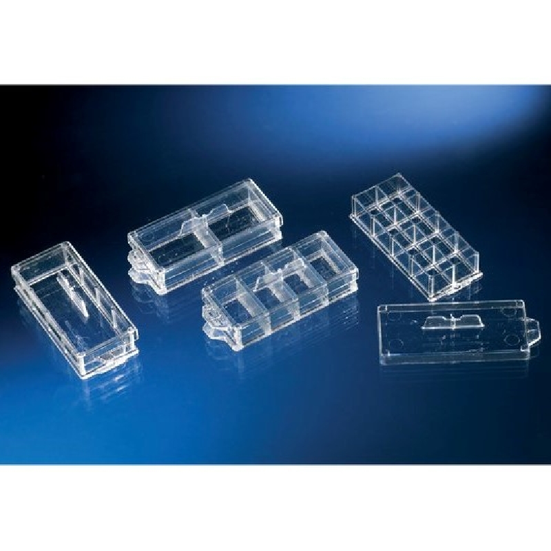 LAB-TekTMⅡ，腔室盖玻片，1.5硼酸硅玻璃，通过CE认证，已灭菌，孔数，8