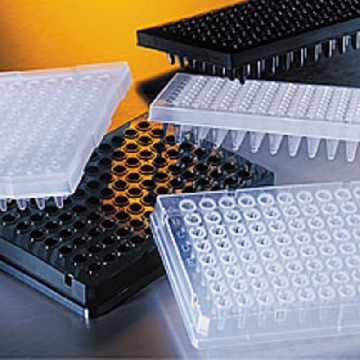 96孔PCR板，透明，全裙边，10个/包/5包/箱，TGOLD,PCR PLT,96W,FS,CLR,PP,NO LID,NS,BK,10/50，型号3752，Corning，康宁