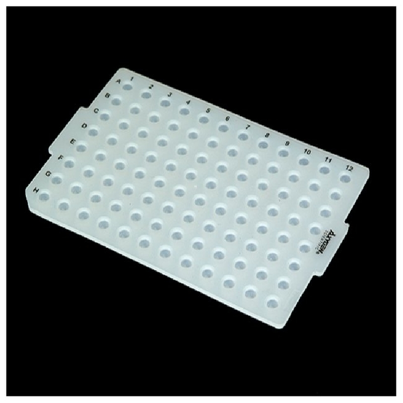 96孔PCR板的封盖，10个/5包/箱，AM-96-PCR-RD，Axygen，爱思进