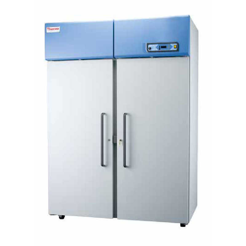 Revco 4℃冰箱，1447升，双门，玻璃门，温度范围：+1℃ 到+8℃，工厂预设+4℃（自动除霜），可选+5℃ 为设定值（货号7508TA），RGL5004V，Thermofisher，赛默飞世尔