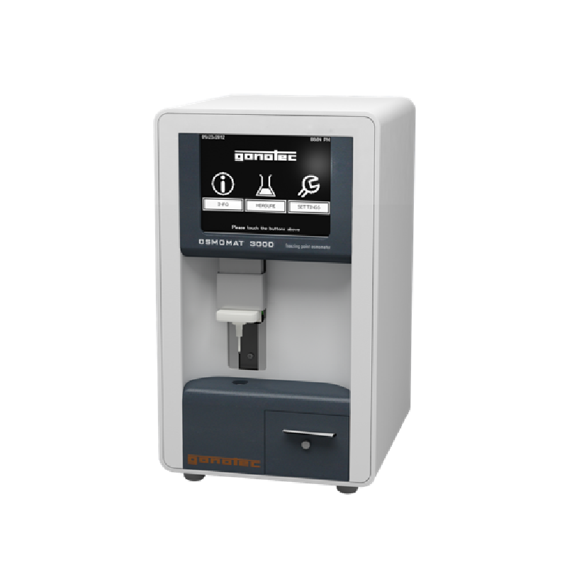 全自动冰点渗透压仪，OSMOMAT 3000-D,内置非热敏打印机,可测定水溶液的总渗透压值，Gonotec