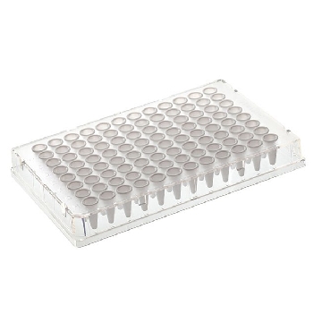 ARMADILLO 96-WELL PLATE CLEAR SKIRT, WHITE WELLS，AB3396，赛默飞世尔