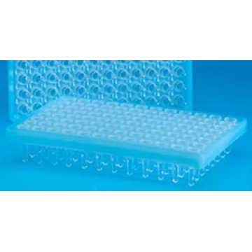 PCR PLATE WITH RETAINER RING, 12 STRIPS (8 X .2ML)，AB0731，赛默飞世尔