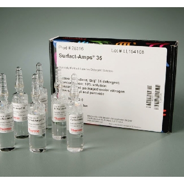 SURFACT-AMPS 35 (ACT. ING. BRI J-35, 10%) 6 X 10 ML AMPULES，28316，赛默飞世尔