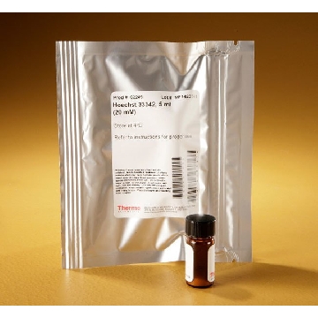 HOECHST 33342, 5 ML (20 MM) EA，62249，赛默飞世尔