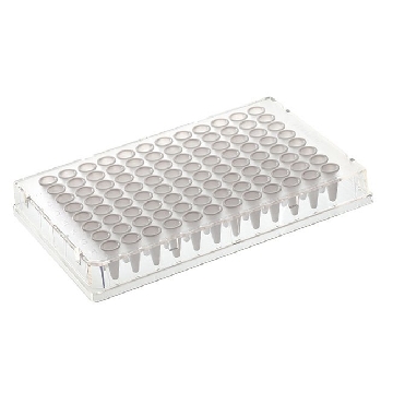ARMADILLO 96-WELL PLATE GREEN SKIRT, WHITE WELLS, BARCODED，BC3396G，赛默飞世尔