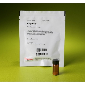 BM(PEG)2:  1,8-BIS-MALEIMIDOTR IETHYLENE GLYCOL, 50 MG.，22336，赛默飞世尔