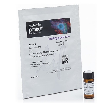 ALEXA FLUOR 488 FREE ACID 5 mg，A33077，Invitrogen