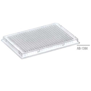 ABGENE 384-WELL PCR PLATE, CLEAR, BARCODED (50 PLATES)，BC1384，赛默飞世尔