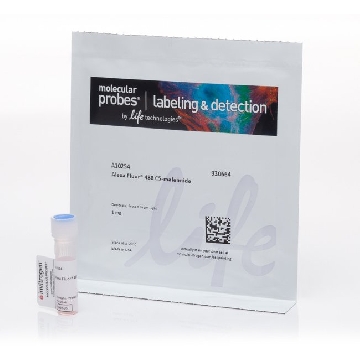 ALEXA FLUOR 488 C5-MALEIMIDE 1 MG，A10254，Invitrogen