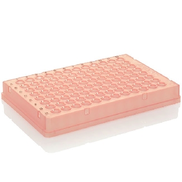 THERMO-FAST 96 SKIRTED PLATE RED PLATE, BLACK GRID REF.，AB0800RL，赛默飞世尔