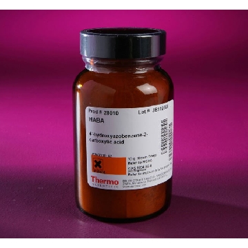 HABA (4'HYDROXYAZOBENZENE-2- CARBOXYLIC ACID), 10 G，28010，赛默飞世尔