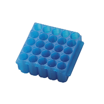 微量管架 ，S500-25B，颜色:蓝色，数量:1盒(10个)，1-329-01，AS ONE，亚速旺