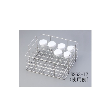 样品瓶架(叠放型) ，网盖，尺寸(mm):254×236，开孔尺寸(mm):-，1-1332-11，AS ONE，亚速旺