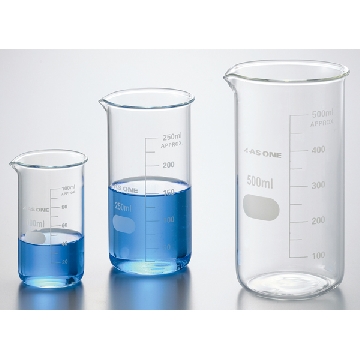 高型烧杯 ，TFB500，容量（ml）:500，杯体外径×总高（mm）:φ75×150，C4-566-04，AS ONE，亚速旺