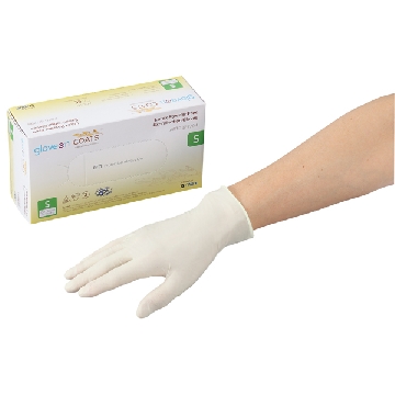 COATS乳胶手套 ，L，数量:1盒（100只），3-769-01，AS ONE，亚速旺