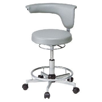 椅子 ，CH-S121XR　灰色，宽×长×高（mm）:475×545×700～830，C0-8056-01，AS ONE，亚速旺