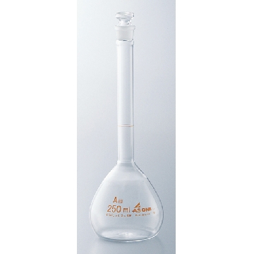 ASONE容量瓶 （高精度），颜色:白色，容量（ml）:200，1-8565-07，AS ONE，亚速旺